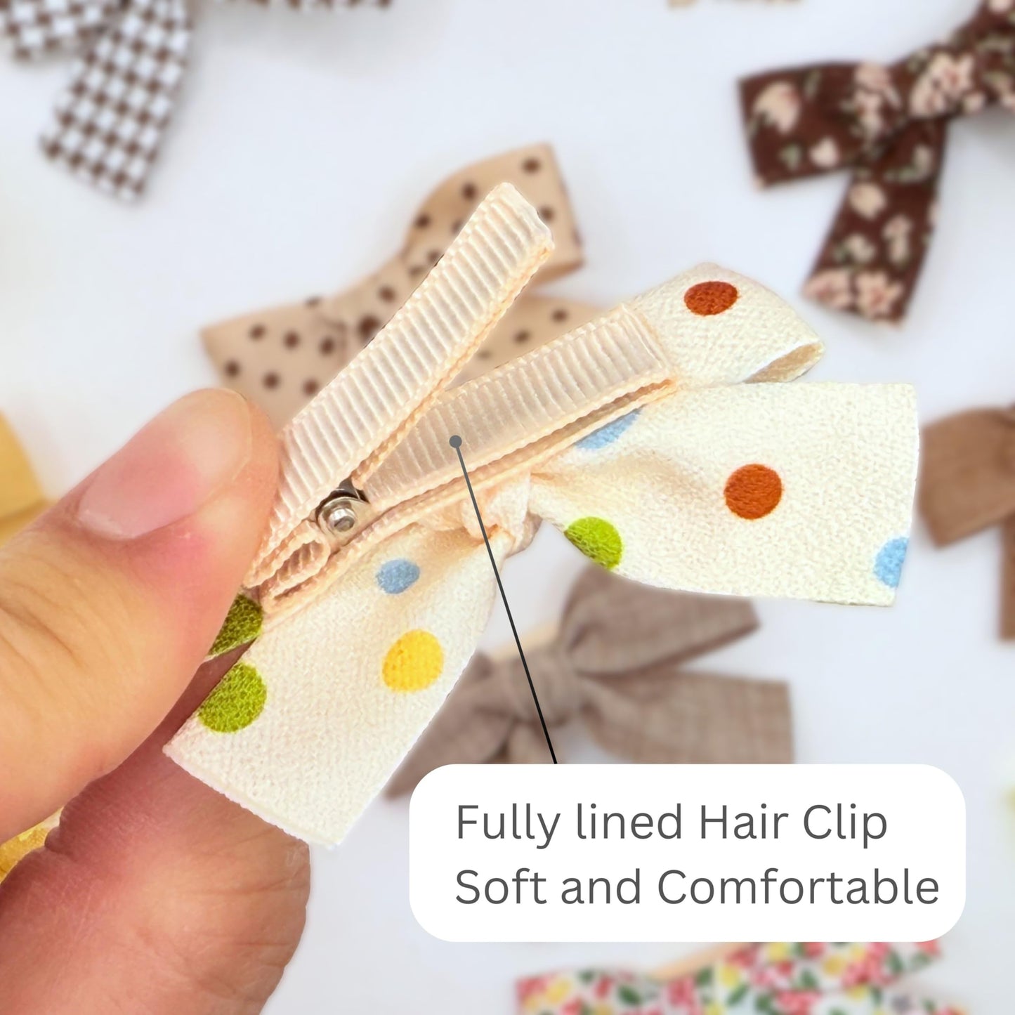 Baby Girl Hair Clips Set, 12 Pcs Hair Bows Barrettes Handmade Accessories Alligator Clip for Little Girls Babies Toddlers Child