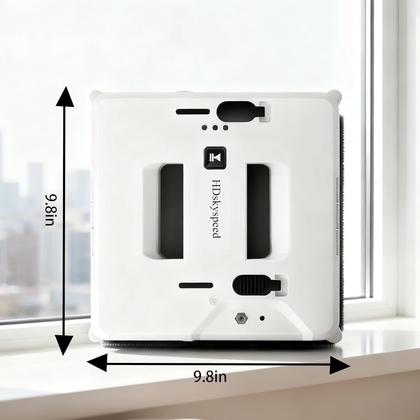 Window Cleaning Robot,Window Washer – AI Electric Vacuum Cleaner for inside and Outside, Robotic Aspiradora with Advanced Navigation