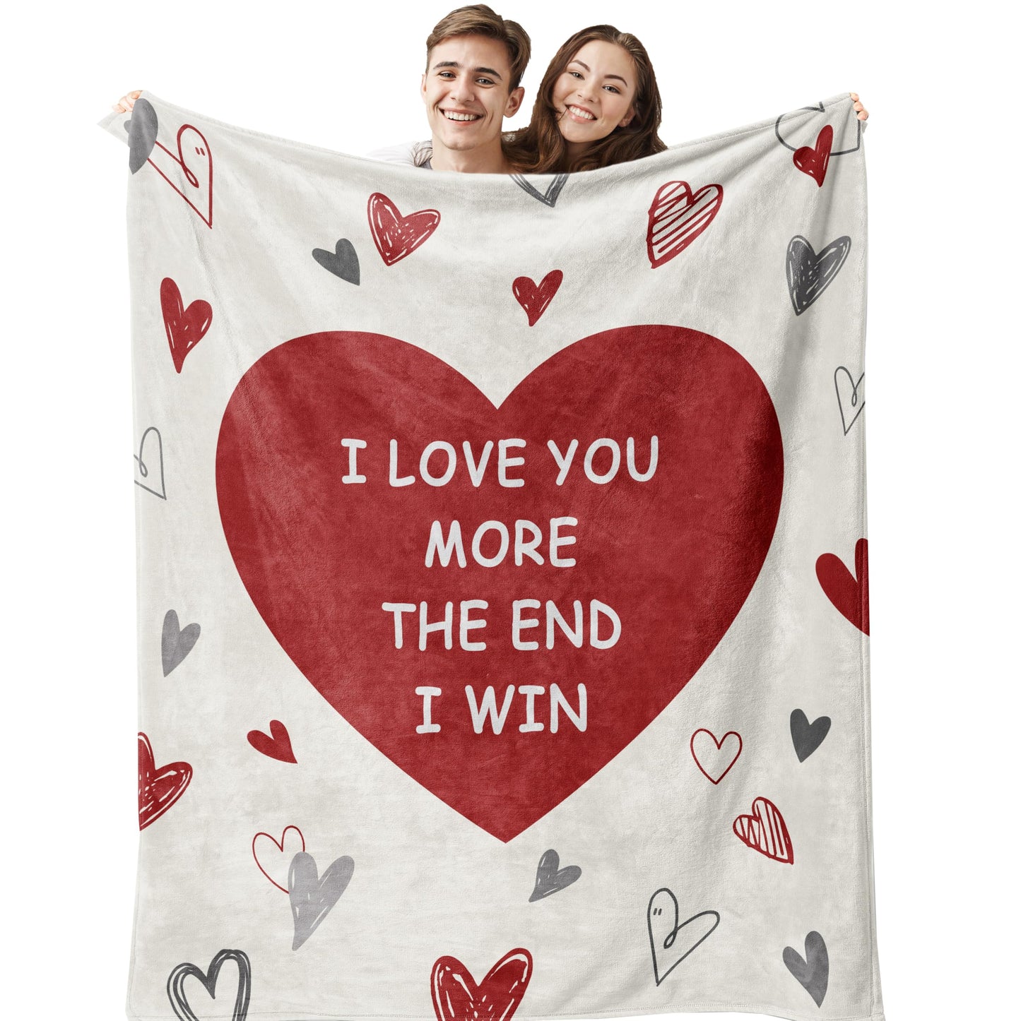 Henazin Gifts for Her/Him, Couple Gifts Blanket 60"X50", Romantic Gifts, I Love You Gifts, Christmas/Anniversary/Birthday Gifts for Girlfriend Boyfriend, Wedding Gifts for Wife Husband