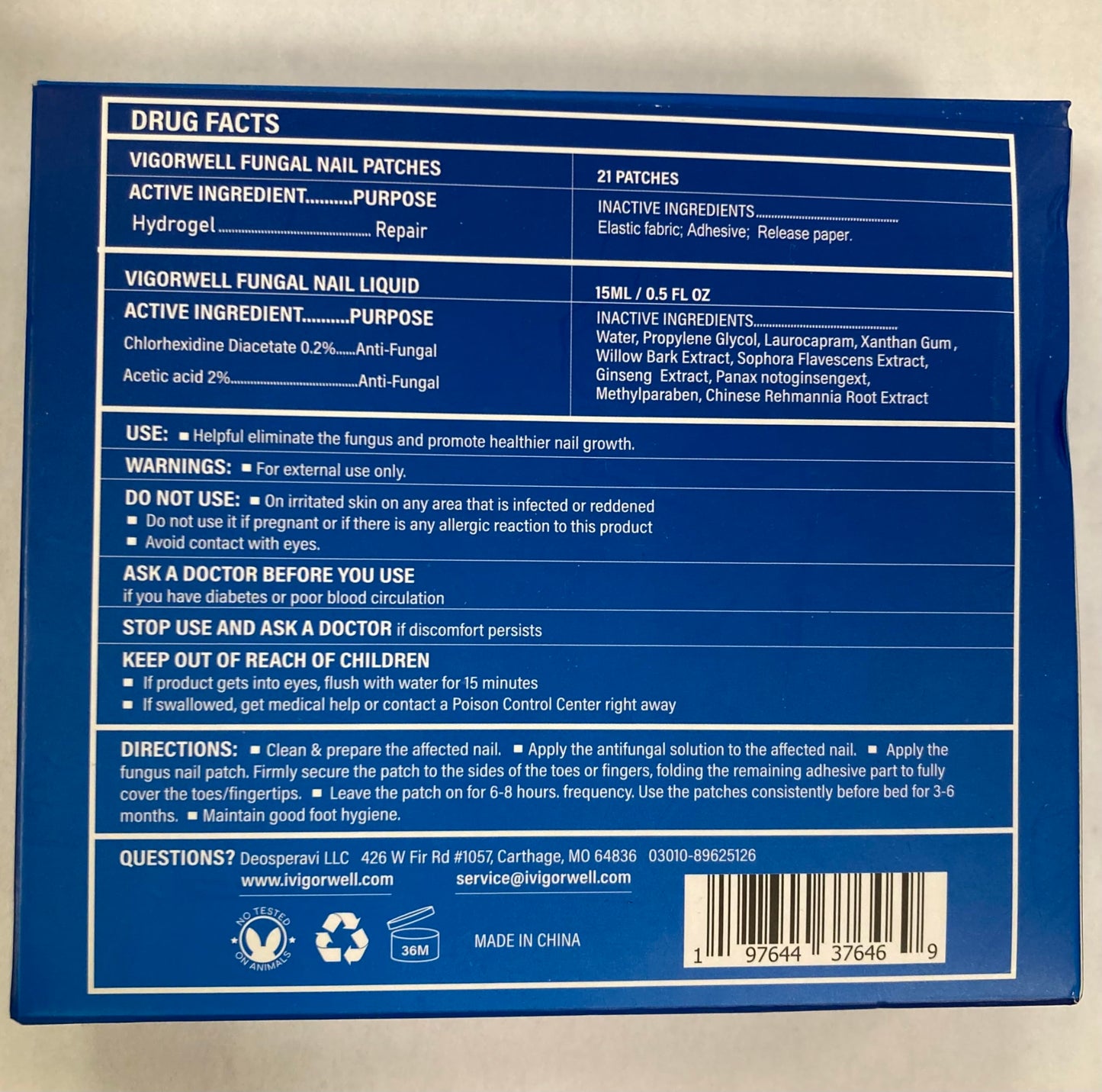 Toenail Fungus Treatment Extra Strength - (Medium) 32 Nighttime Hydrogel Patches for Overnight Toenail Repair - Visible Results in 8 Hours - Fungal Nail Patches for Toenail Fungus Relief