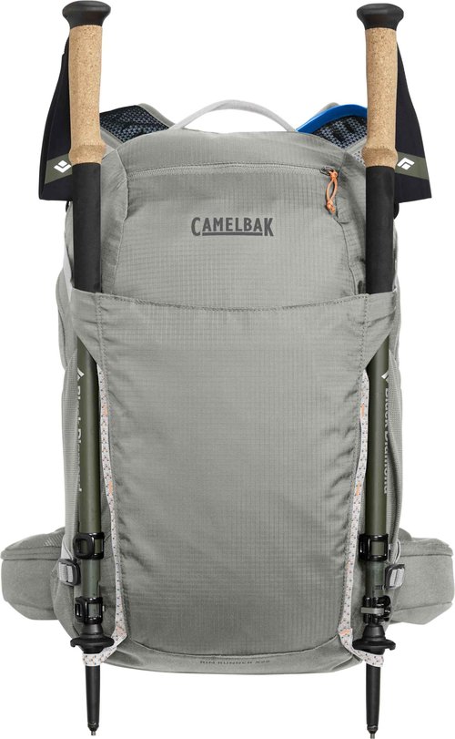 CamelBak Women's Rim Runner X28 Hiking Hydration Backpack with 2L Reservoir Bladder, Misty Grey