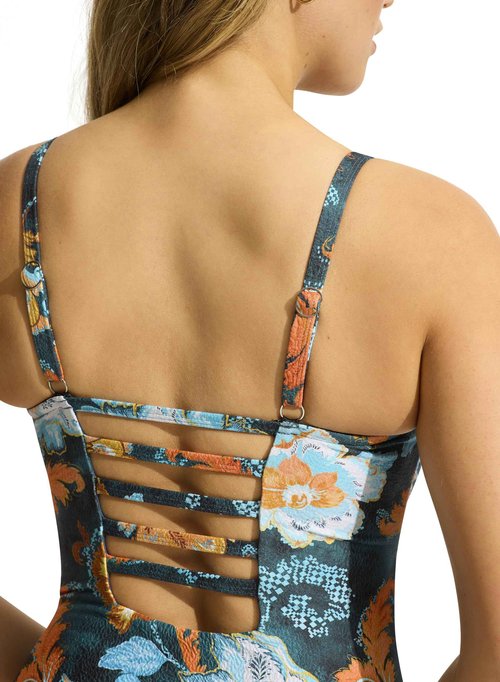 Seafolly Women's DD Square Neck Tank One Piece