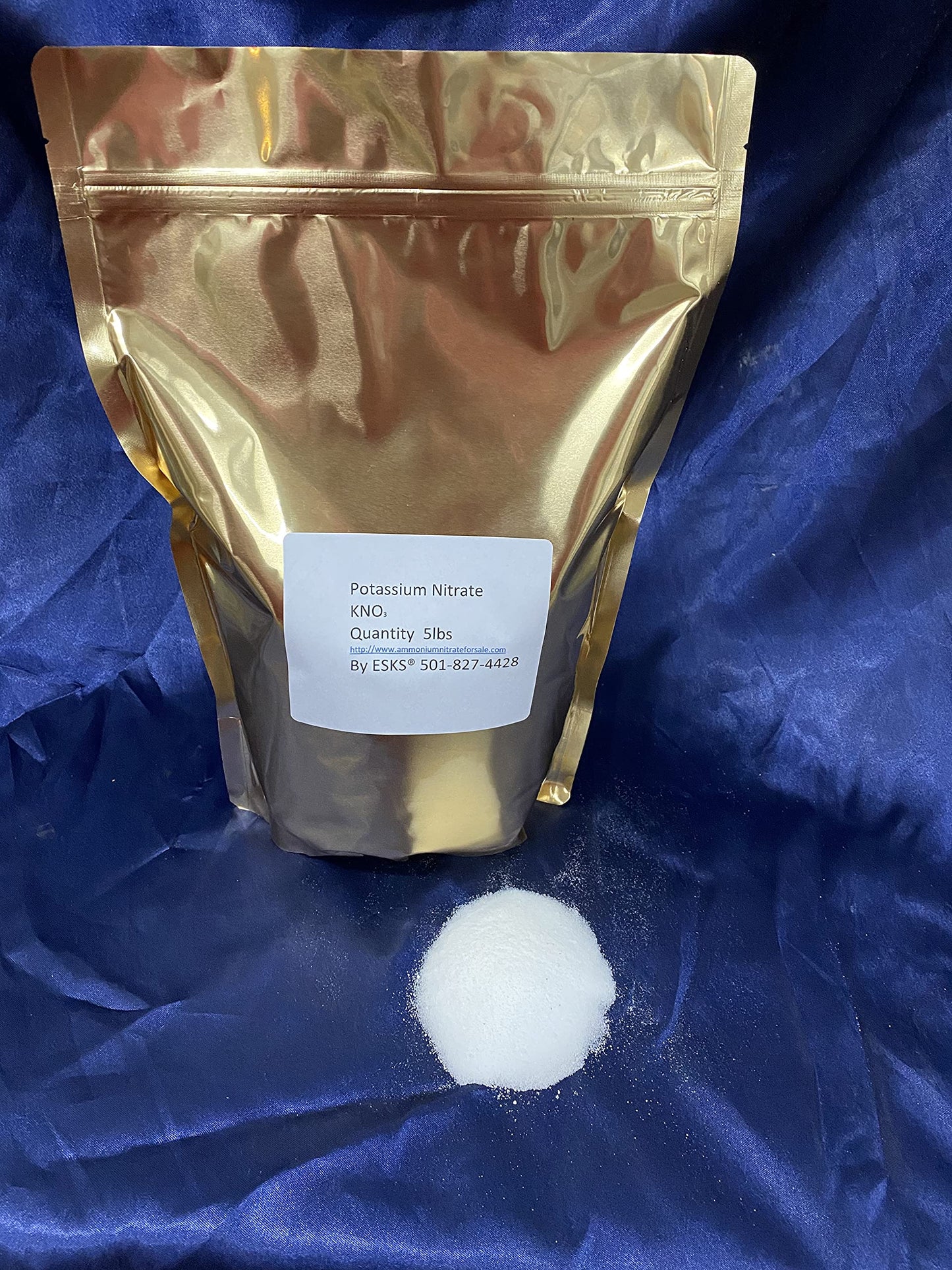 Potassium Nitrate HIGH Purity Powder Reagent Grade for Stump Remover and More 5 LBS by ESKS®-Outlaw X