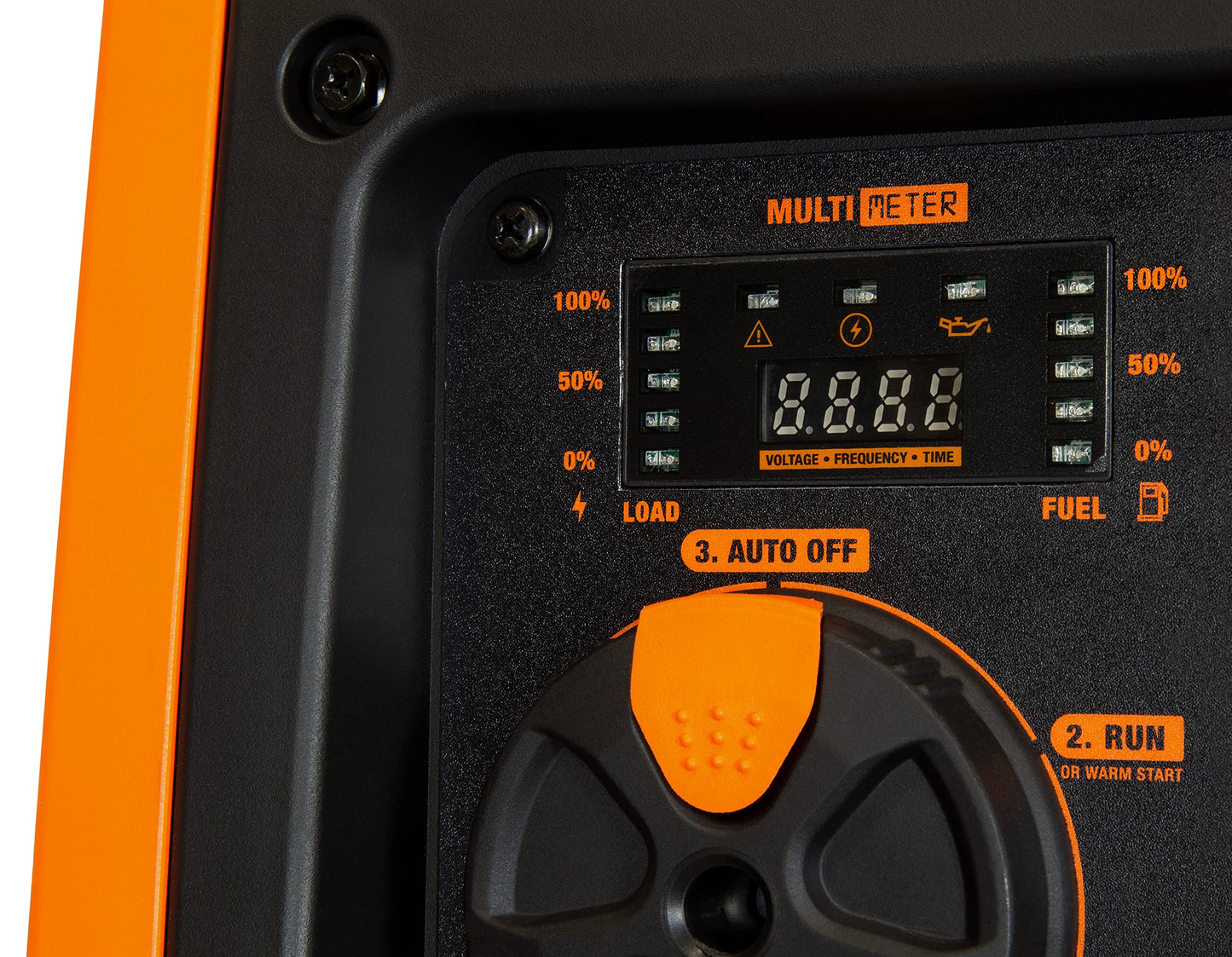 WEN 56455i Super Quiet 4500-Watt RV-Ready Portable Inverter Generator with Fuel Shut-Off and Electric Start Black