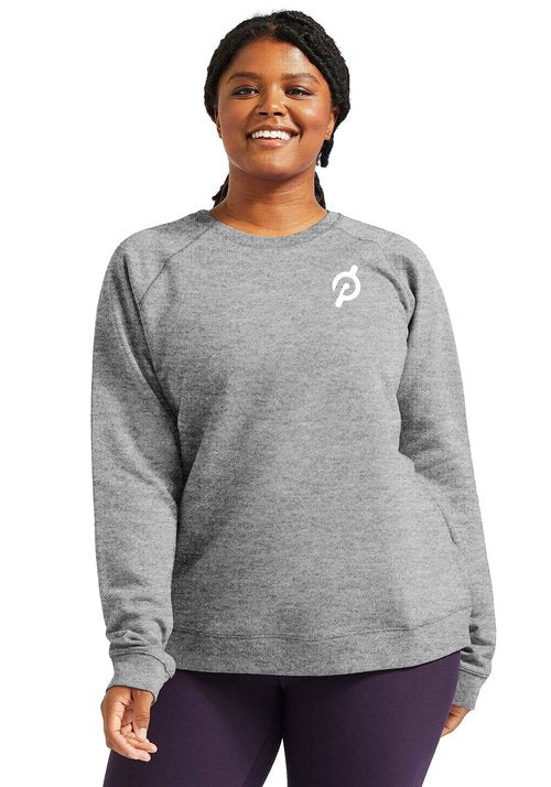 Peloton Crewneck Sweatshirt, Heather Grey, Large