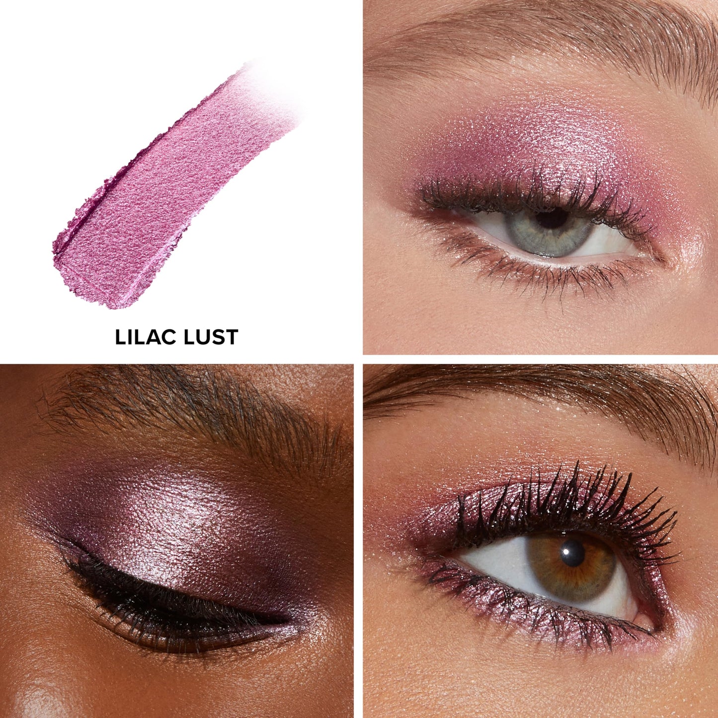 Too Faced Quickie Queen Eye Shadow Sticks | Creamy, Long Wearing + Non-Creasing, High-Impact Sparkle, Lilac Lust