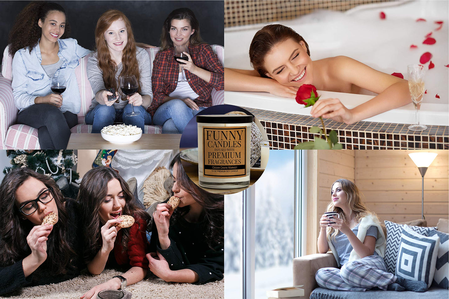 Friendship Gifts for Women Men - Best Friend Funny Candles Gift, Soul Sister, Congratulations, Therapist, Motivational Candle, Unique Birthday Gifts