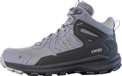 Oboz Women's Katabatic Mid B-DRY Waterproof Hiking Boot, Mineral, 9