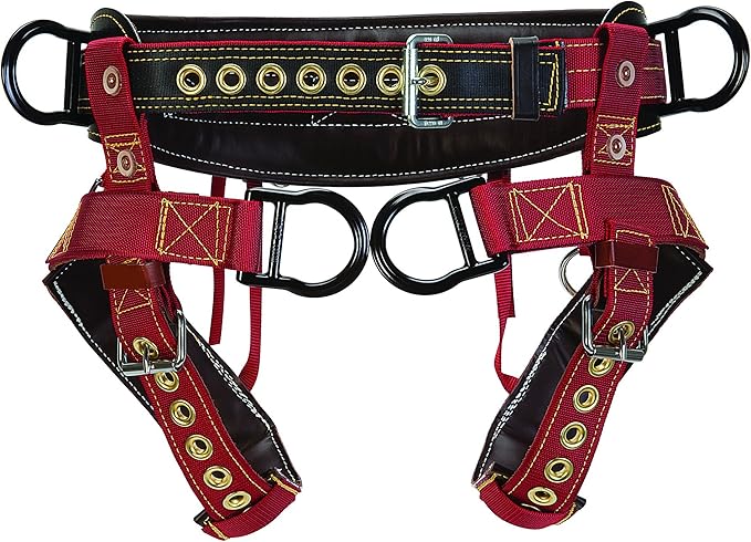 Weaver Leather WLC 500 Saddle with Padded Nylon Leg Straps