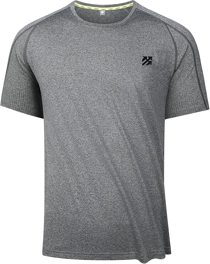 SENBWL Moisture Wicking Quick Dry Soft Pickleball Workout Hiking Camping Running Shirts for Men Outdoor Sports