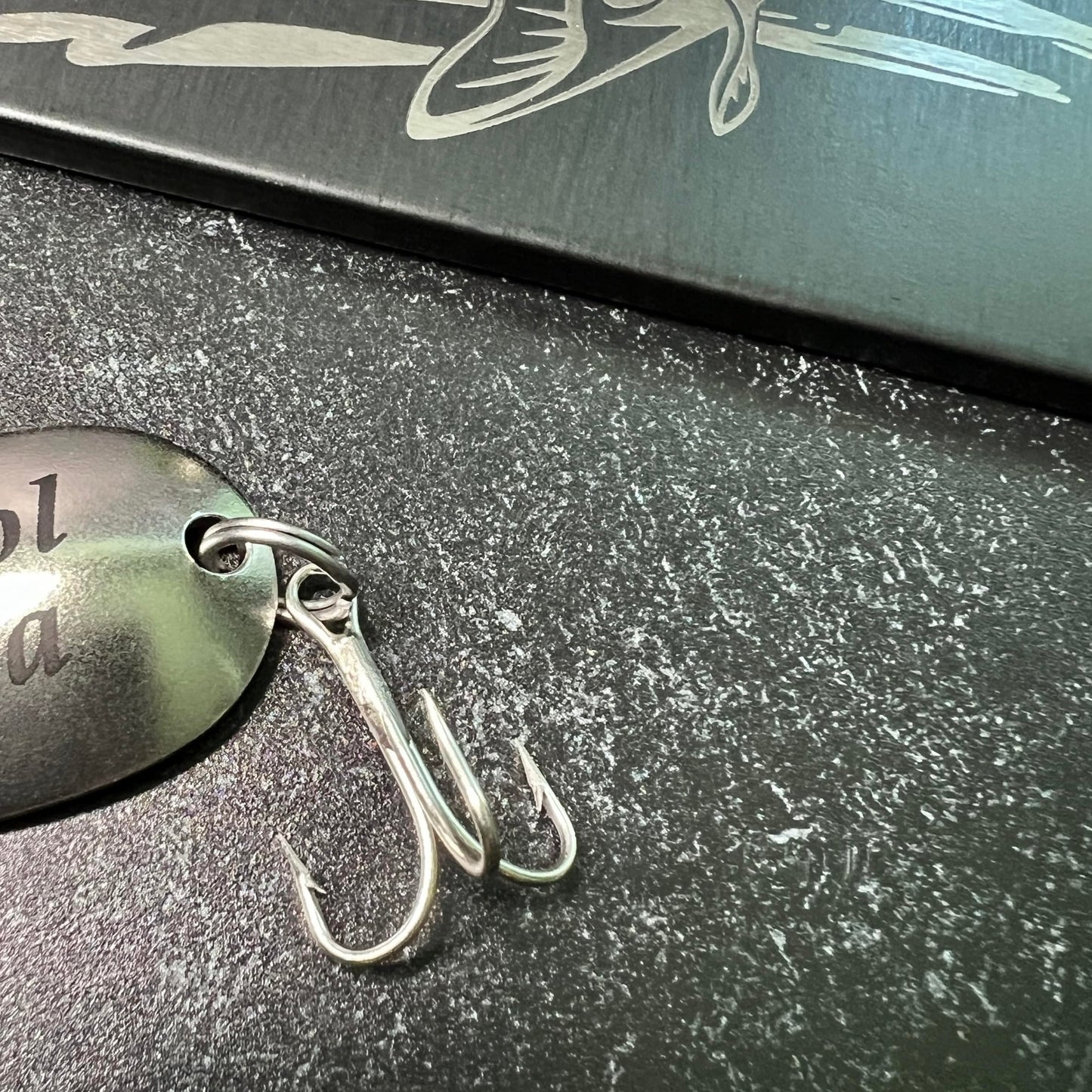 Fishing Gift for Grandpa - Engraved Fish Hook - Fathers Day - Birthday Present - New Grandparent - From Grandkids