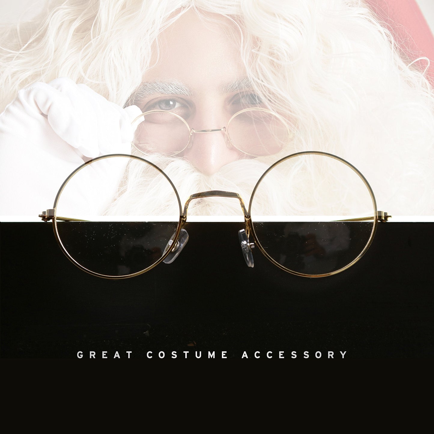 Big Mo's Toys Gold Rimmed Round Costume Glasses - 1 Pair