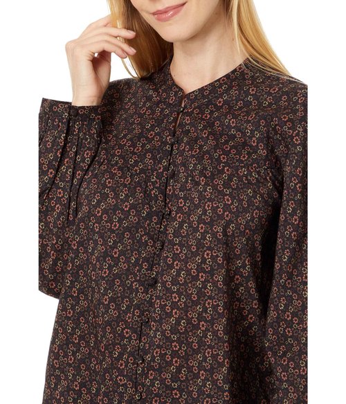 PAIGE Women's Marline Shirt, Black Multi