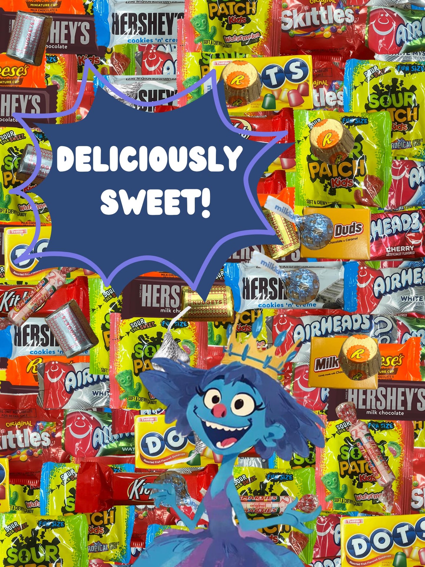 Chocolate and Candy Variety Pack - 2 LB Assorted Chocolate Candy Bulk - Bulk Candy Bag Candy Mix - Easter Candy Bulk Individually Wrapped Candy - Chocolates - Variety Candy Bag