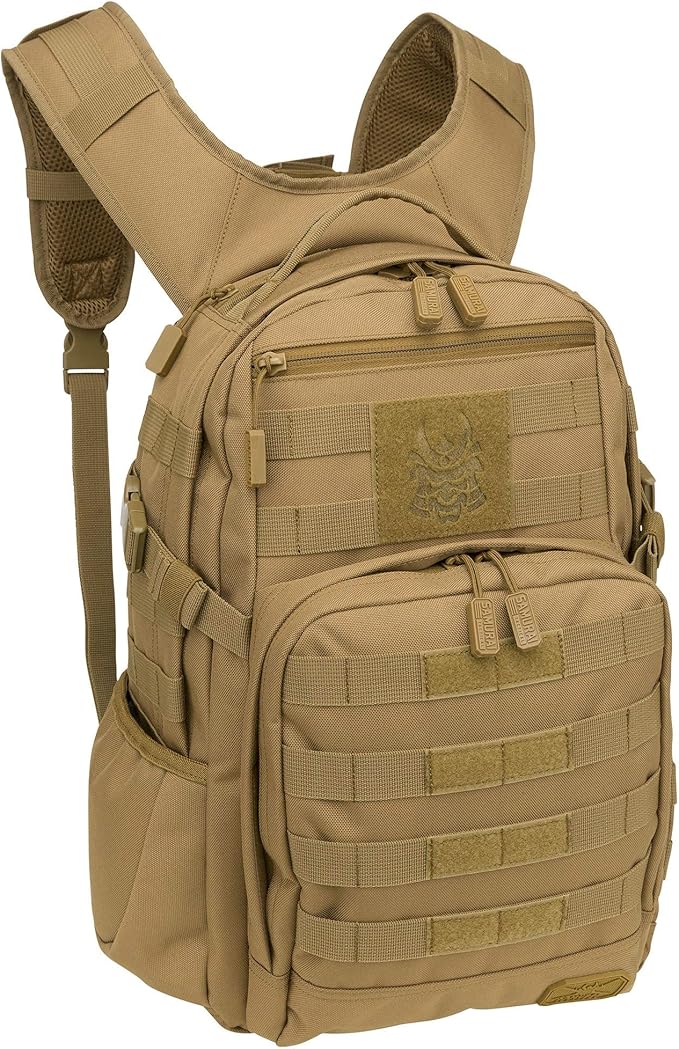SAMURAI TACTICAL Wakizashi Tactical Backpack (Desert Clay), One Size