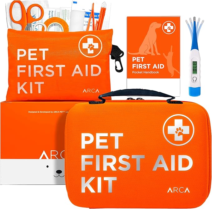 ARCA PET Dual First Aid Kit Bundle – Home, Travel, and Outdoor Emergency Essentials