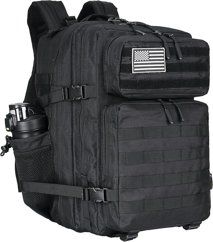 Lovelinks21 45L Tactical Assault Backpack 3 day assault pack with Molle Waterproof backpack Rucksack for Tactical Backpack...