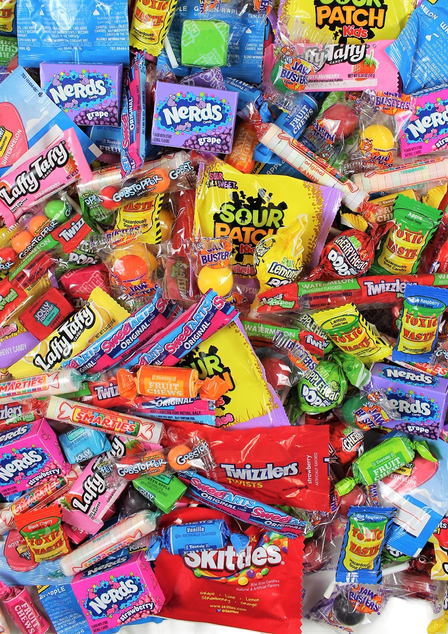Ultimate Assorted Candy Party Mix - 2 LB Bag - Mega Variety Bulk Assortment - Individually Wrapped Candy - –Queen Jax - - Variety Pack