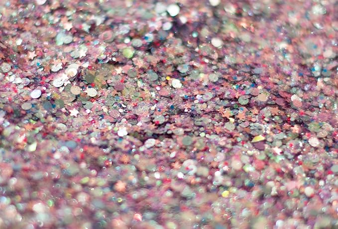 KARIZMA Unicorn Body Glitter. 30g Chunky Face, Hair, Eye and Body for Women. Rave Festival Accessories, Cosmetic Makeup. Loose Set