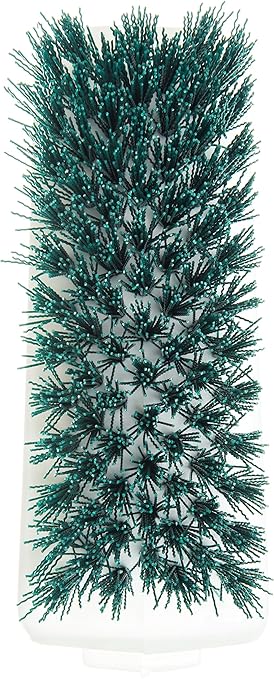 SPARTA 4002409 Ergonomic Iron-Shaped Handle Scrub Brush, 6", Green