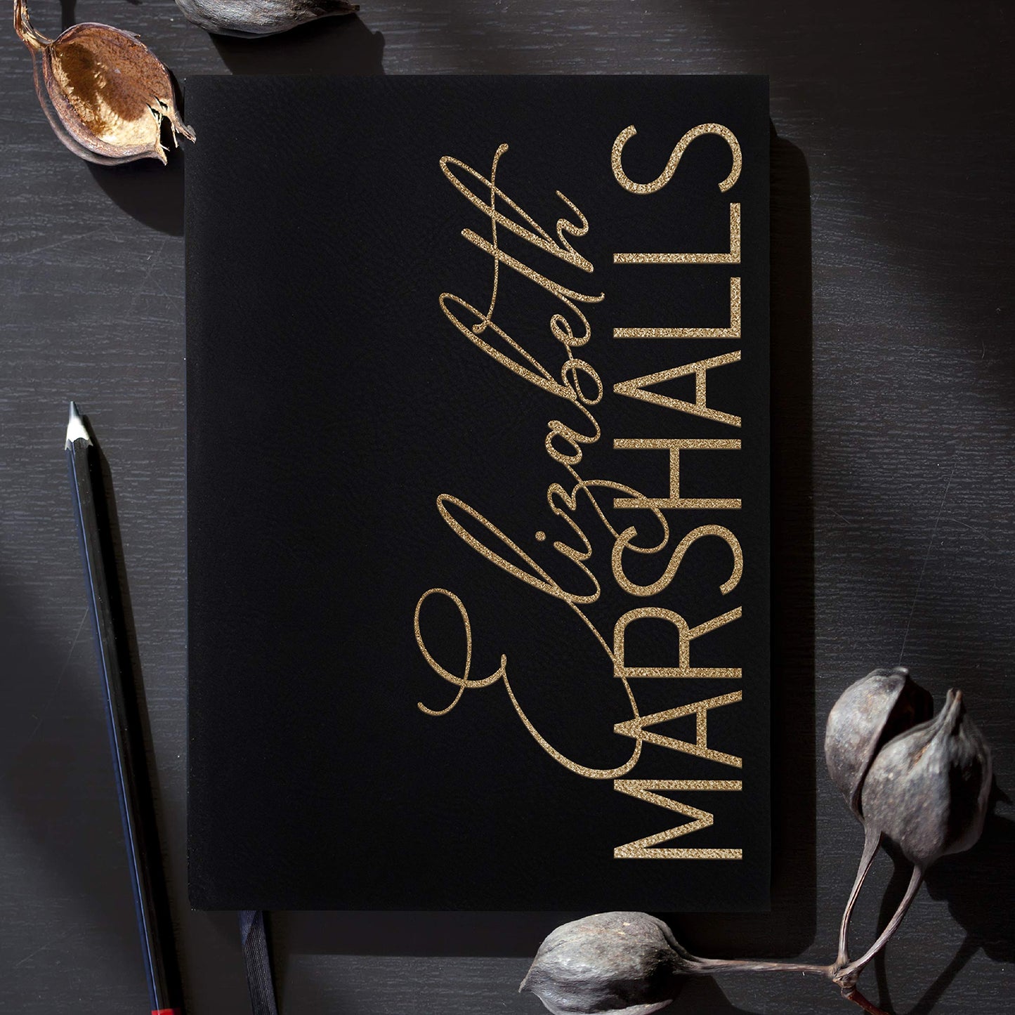 Personalized Leather Journal | Royal Blue, 12 Design | w Text Notebook for Women, Men - Customized Journals to Write In for Women, Diary for Girls - Birthday, Best Friend, Mom, Dad, Office Gift