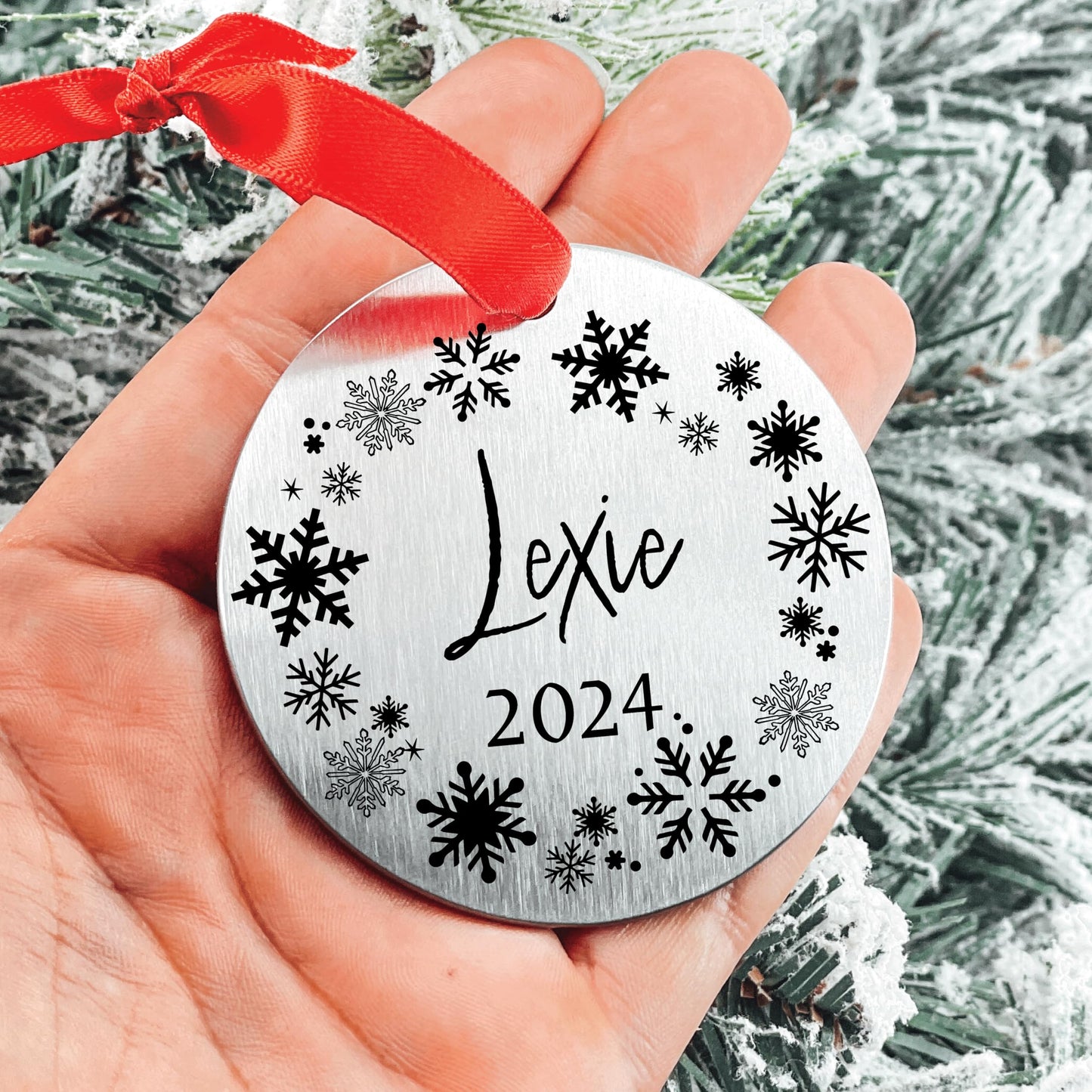 Personalized Name Ornament | Personalized 2024 Name Ornament | 2024 Personalized Name Christmas Ornament | Christmas 2024 Name Ornament NAME-ORN