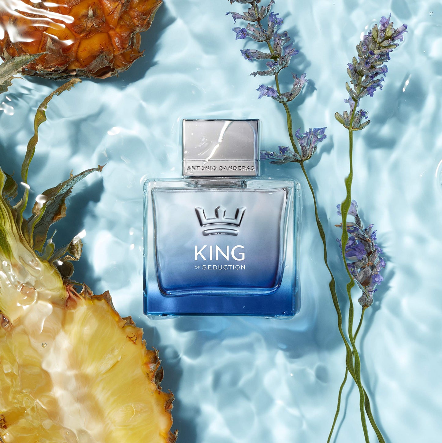 Banderas Antonio Perfumes - King of Seduction - Eau de Toilette for Men - Long Lasting - Masculine, Intense and Energetic Fragrance - Bergamot and Apple Notes - Ideal for Day Wear - 3.4 Fl Oz