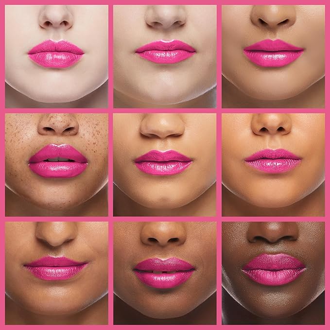 L’Paige Designer Lipstick – Frosted Amethyst Sheen in Cool Berry Pink, with Aloe Vera-Based, Long-Lasting, Moisturizing Formula for Smooth, Soft, Hydrated Lips – Ideal for All-Day Wear, Shade L53