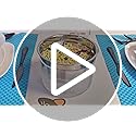 LIMOEASY Chilled Dip Bowl (4 Pack), 25oz Ice Serving Bowl with Lid for Parties, Cold Serving Dish for Hummus, Salsa, Guaca...