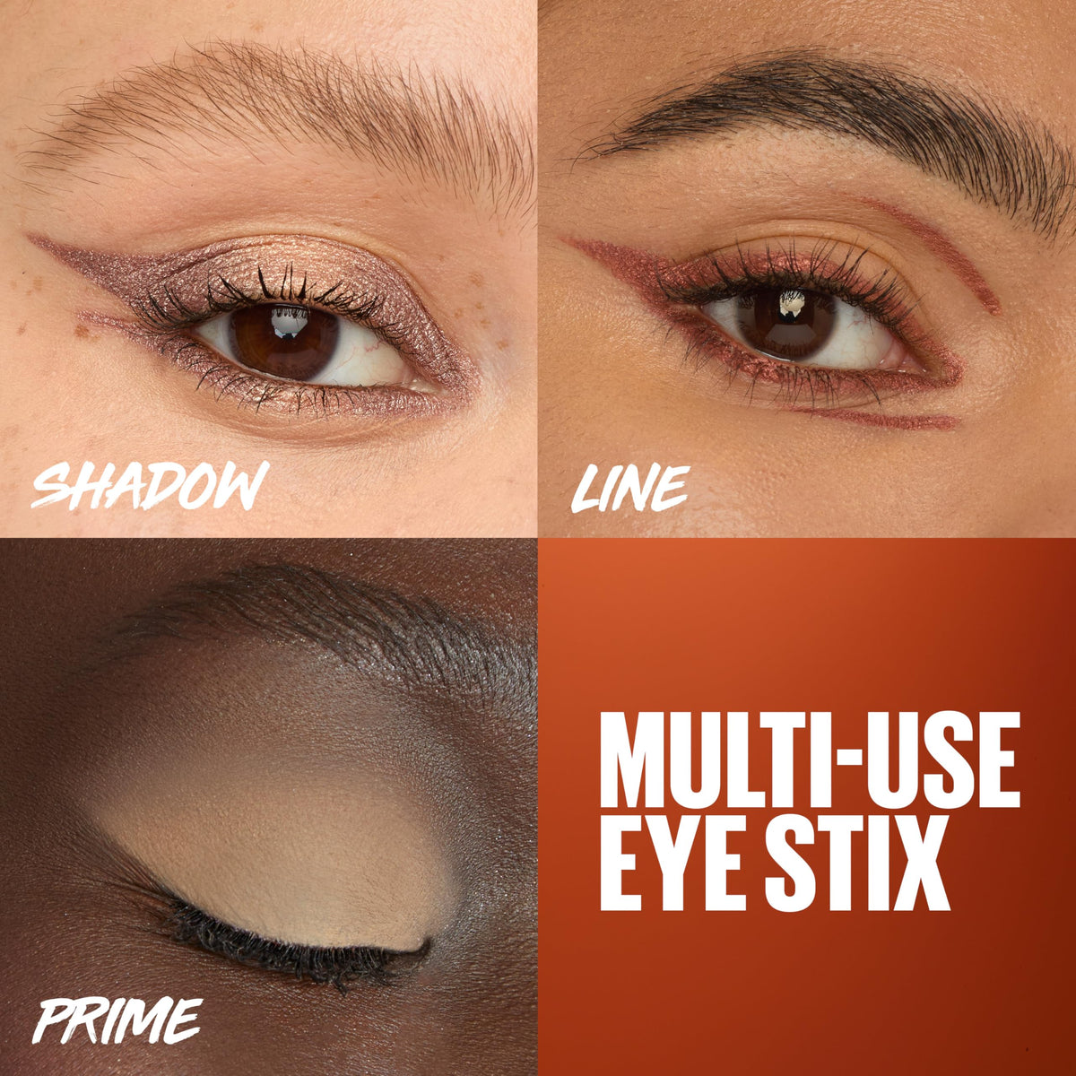 Maybelline Color Tattoo Longwear Multi-Use 24HR Eye Shadow Stix, Rich, Long Lasting Eyeshadow, Eyeliner and Eye Primer Stick, I