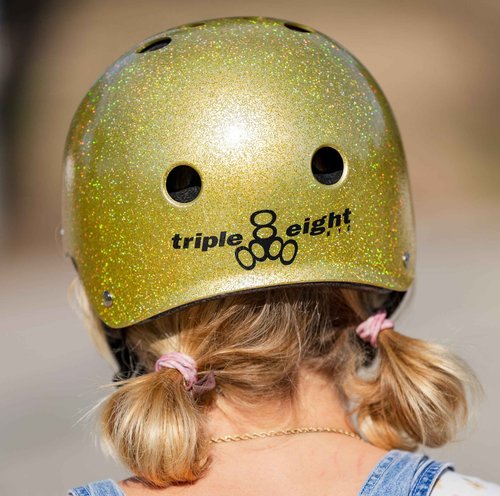 Triple Eight Certified Sweatsaver Helmet for Skateboarding, BMX, Roller Derby, Roller Skating, Inline Skating, Scooter and Bike