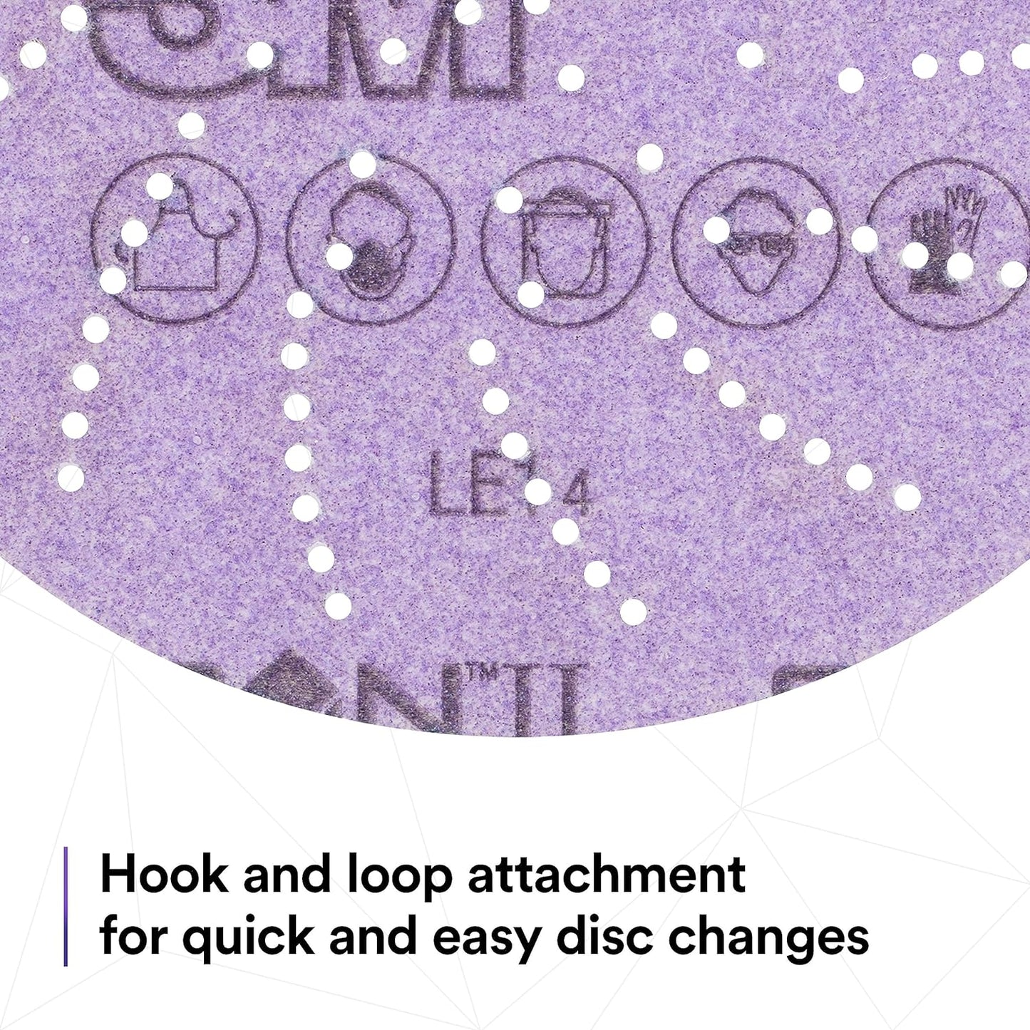 3M Xtract Cubitron II Hookit Clean Sanding Film Disc 775L, 80+, 5 in, Pack of 50 Hook and Loop Sanding Discs for Paint Preparation and Removal, General Sanding, Refining, Blending, and Featheredge