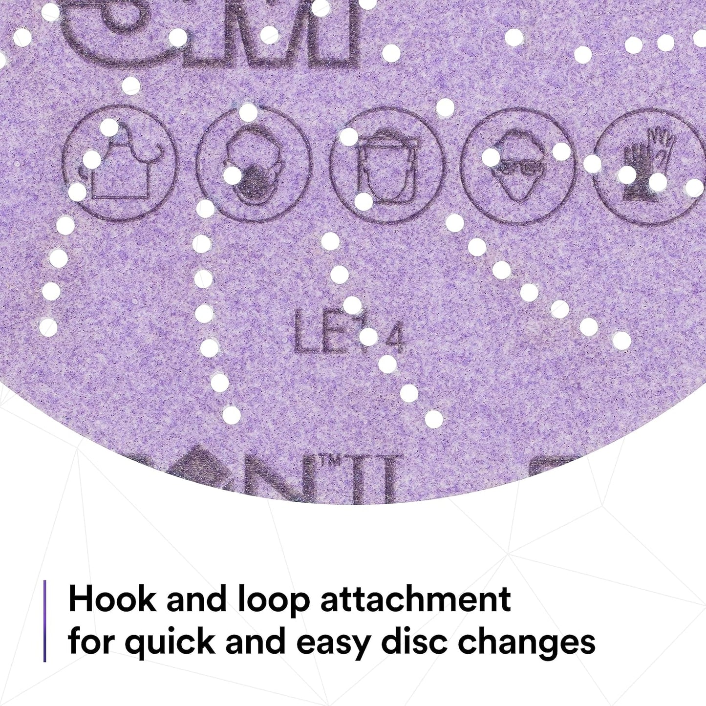 3M Xtract Cubitron II Hookit Clean Sanding Film Disc 775L, 220+, 3 in, Pack of 50 Hook and Loop Sanding Discs for Paint Preparation and Removal, General Sanding, Refining, Blending, and Featheredge