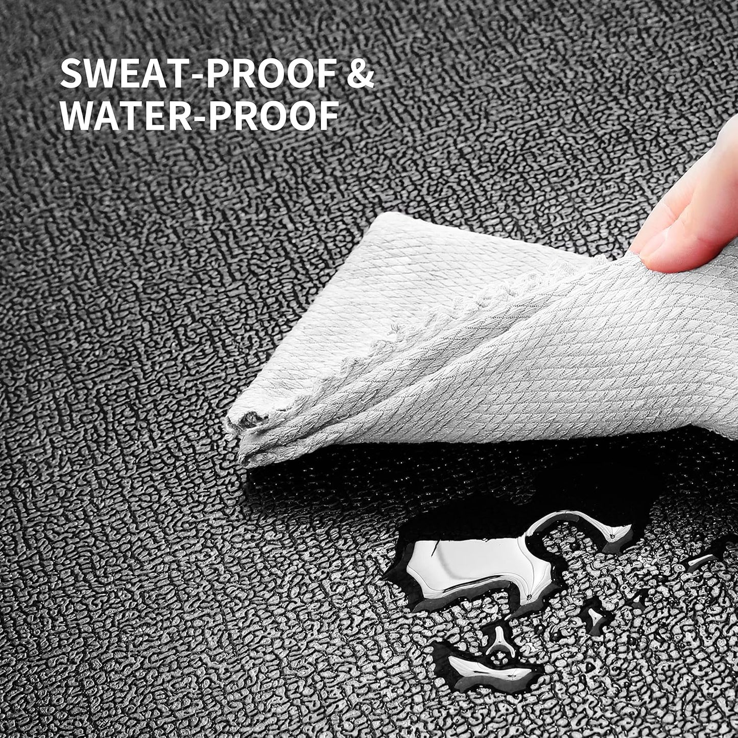 PROIRON Heavy Duty Exericse Equipment Mat,Treadmill Matt 45"x32"/48"x24"/78"x36",Gym Matt for Home Gym，Floor Protector Mat,Exercise Equipment Mat for Exercise Bike, Weight Bench, Rowing Machine, Cross Trainer