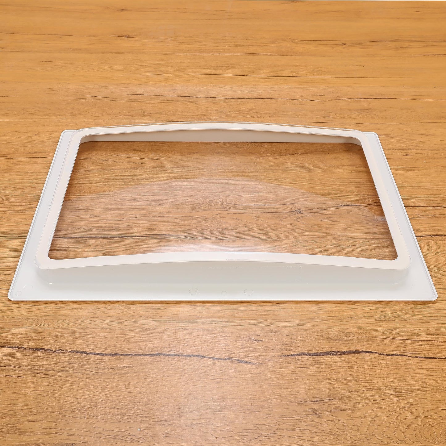 HECASA RV Skylight Inner Dome for 14" x 22" Opening Bathroom Skylight Replacement Cover w/Clear Window White Plastic