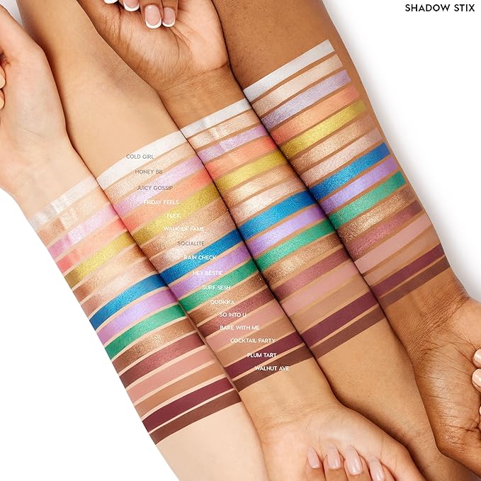 ColourPop Shadow Stix - Cream Eyeshadow Stick with Long-Lasting Color - Multi-Use Cream Makeup with a Built-In Sharpener & Precise Tip for Easy Application - Cold Girl (0.05 oz)