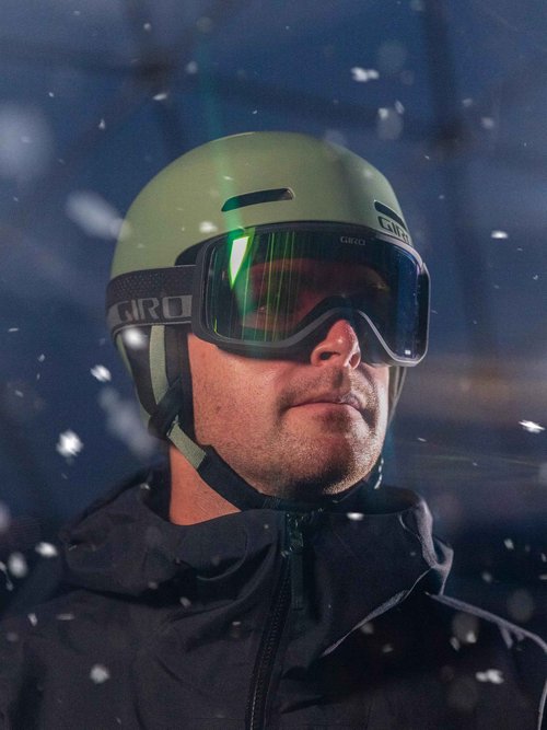 Giro Ledge Snow Helmet - Matte Hedge Green - Size S (52-55.5cm)