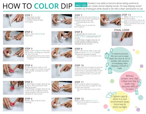 DipWell Acrylic Nail Kit - Clear Acrylic Powder, Liquid, Brush & Powder (Natural, Durable, No UV/LED, Made in USA)