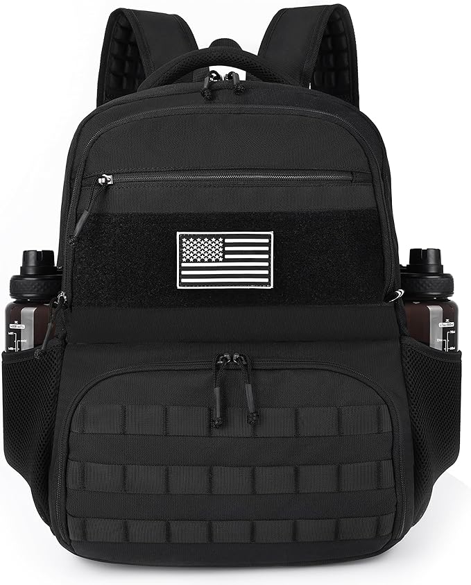 DEYACE Lunch Box Backpack for Men, Tactical Cooler Backpack with Laptop Compartment Leakproof RFID Lunchbox Bag for Work