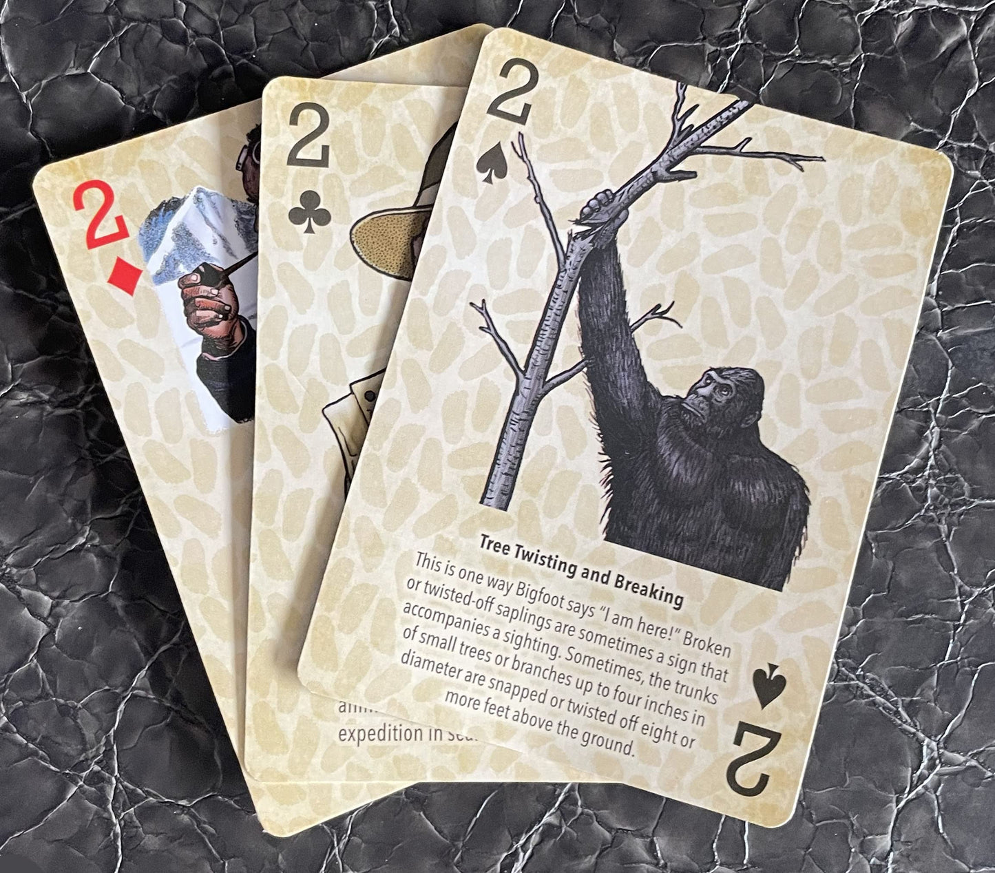 Paradise Cay Publications, Inc. Squatch METALWORKS Bigfoot Playing Cards - Standard 52 Card Deck - Unique and Fun Playing Cards with Illustrations and Facts - Perfect for Sasquatch Enthusiasts