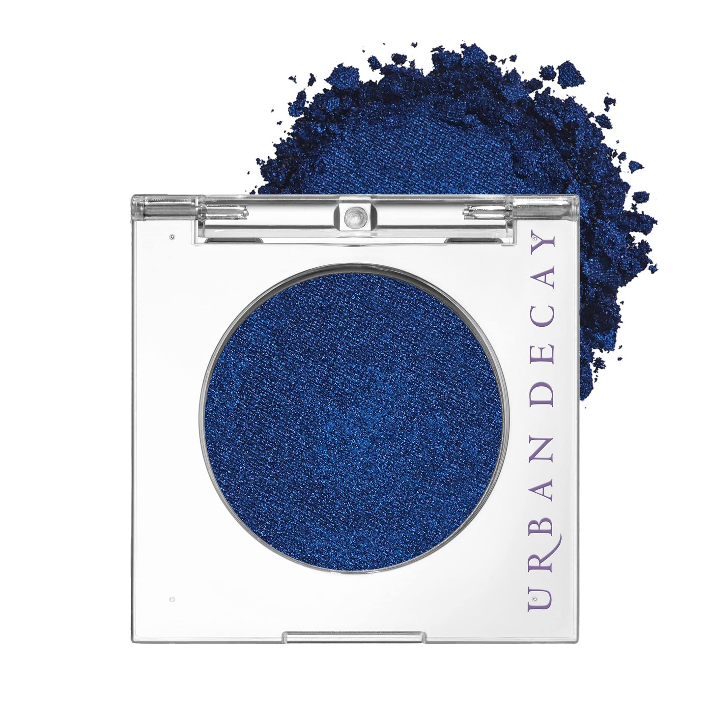 URBAN DECAY 24/7 Longwear Eyeshadow Single (Charged - Deep Blue Shimmer), High-Pigment Eye Shadow Compact, Smooth & Blendable Co