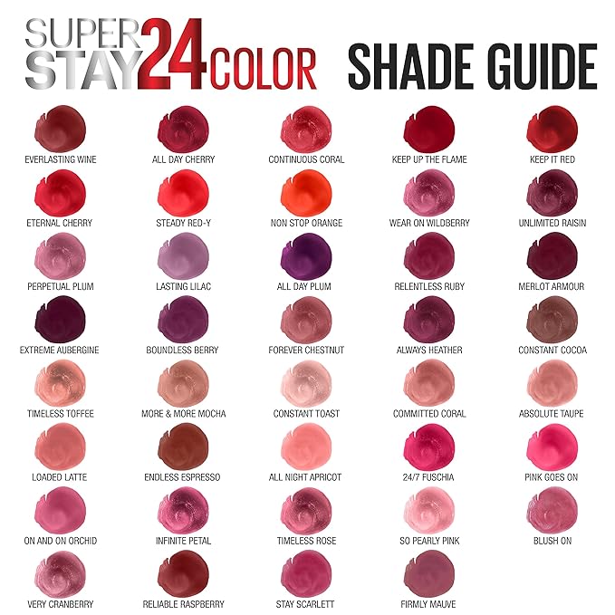 Maybelline SuperStay 24, 2-Step Liquid Lipstick, Loaded Latte