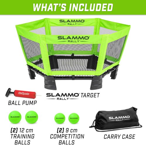 GoSports Slammo Rally Game Set - Roundnet with Longer Rallies