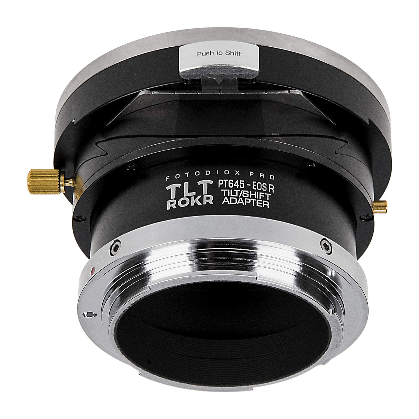 Fotodiox Pro TLT ROKR Compatible with Tilt/Shift Lens Mount Adapter Compatible with Pentax 645 (P645) Mount Lenses to Canon RF Mount Mirrorless Camera Body