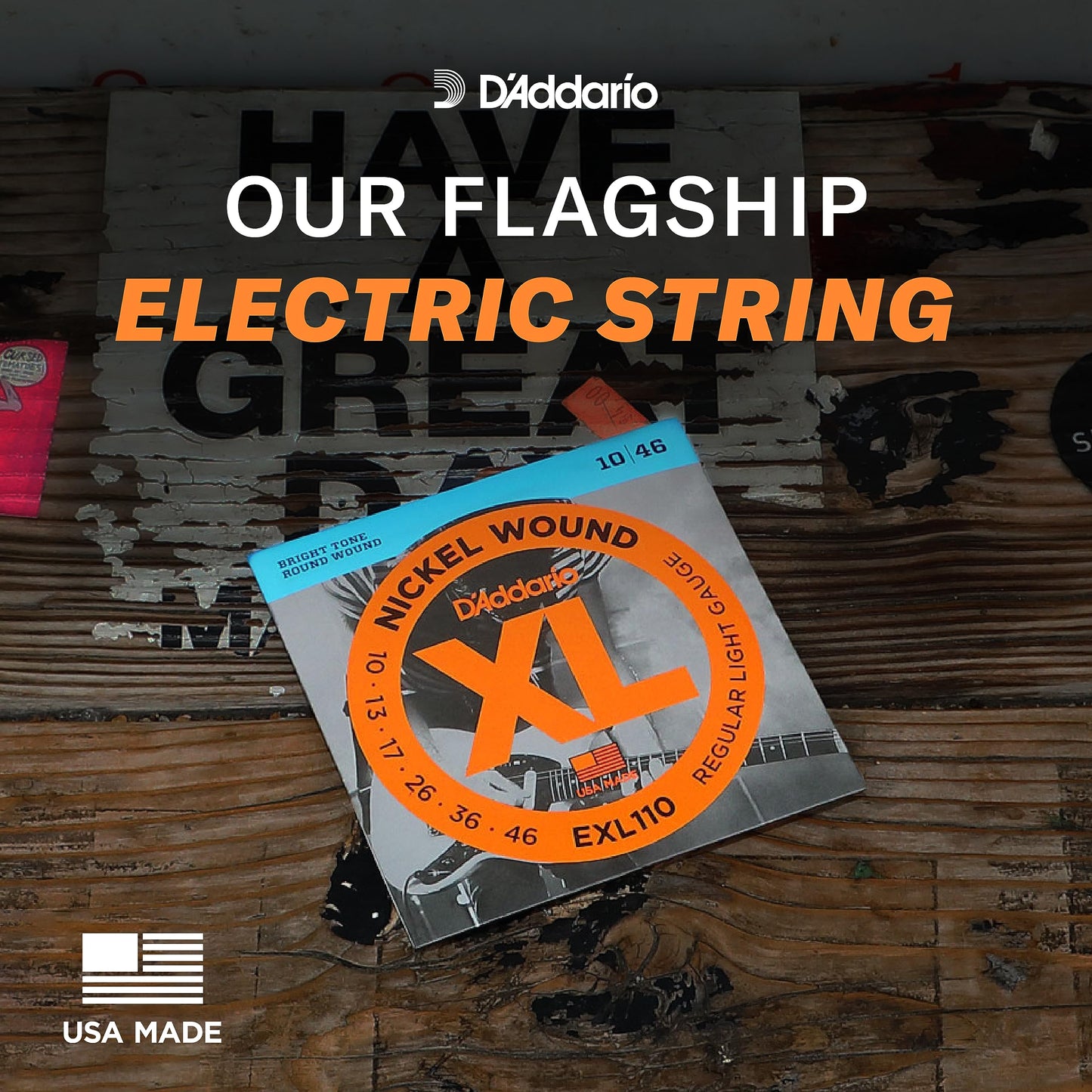 Daddario Electric Guitar Strings, Xl Nickel, Ej21, Jazz Light Gauge 12-52, 6-String Set, Pack Of 1