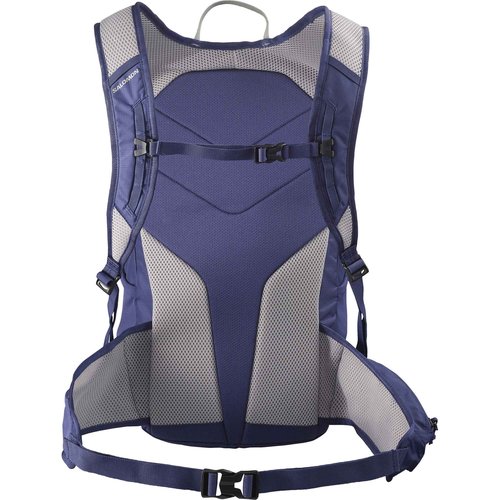 Salomon Unisex Trailblazer 20, Hiking & Trekking Backpack, 20-Liter - Mazarine Blue/Ghost Gray