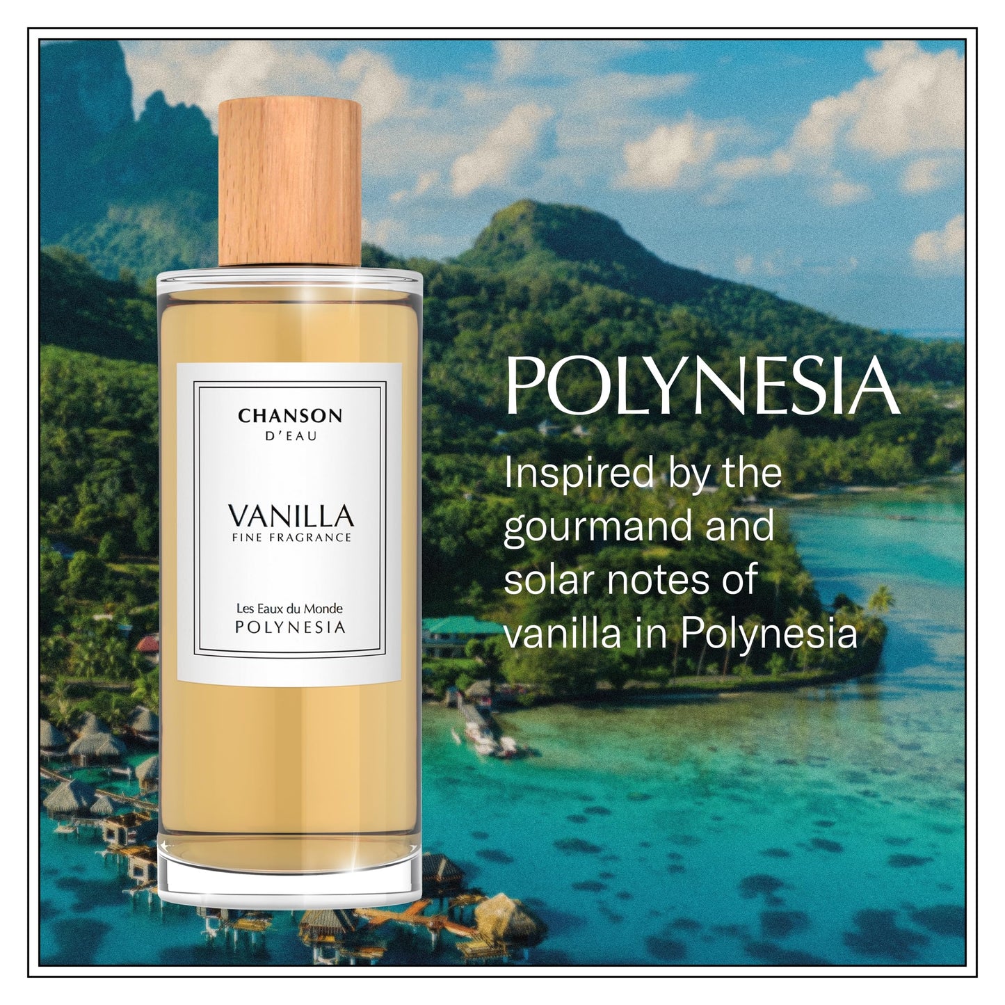 Chanson Vanilla Eau de Toilette 3.4 fl oz (Pack of 1), Notes of Pear, Sugar, and Vanilla, Women's Fragrance, Long Lasting, Everyday Fragrance, Travel Size