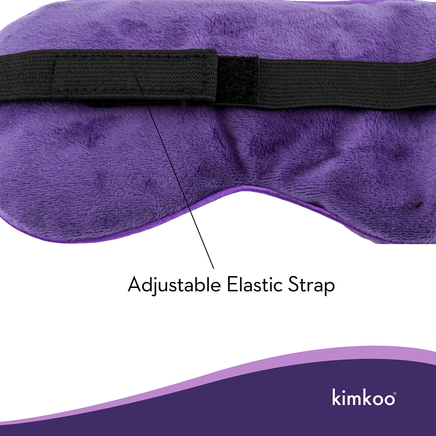 Kimkoo Moist Heat Eye Compress&Microwave Hot Eye Mask for Dry Eyes，Heated Eye Mask Natural and Healthy Therapies