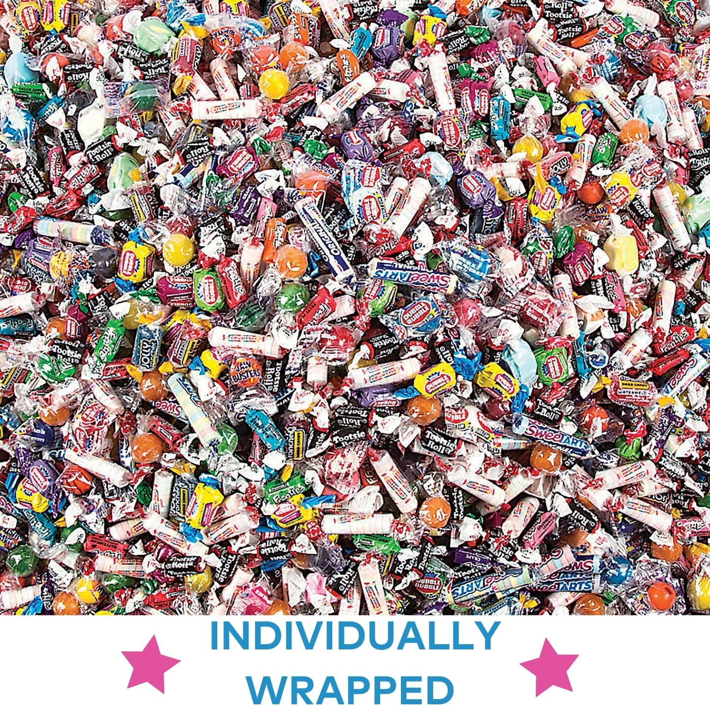 Fun Express Bulk Candy - 30 Pounds - Parade Throws - Wholesale Big Bulk Candies - Individually Wrapped Candies - Schools, Offices, Camps, Claw Machine, Birthdays, Holidays, Halloween