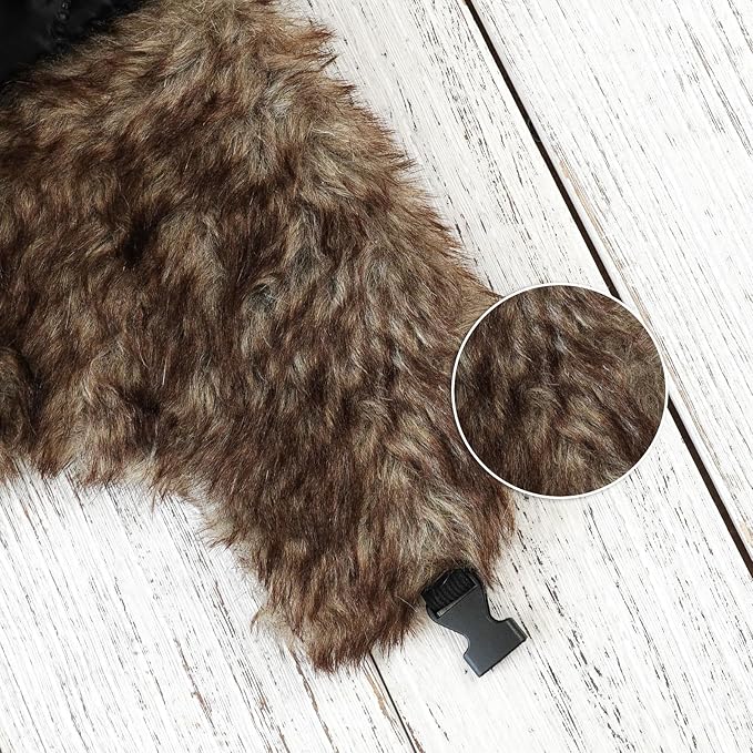 ONWAY Trapper Hat Winter Hats for Women Men with Faux Fur Ear Flaps
